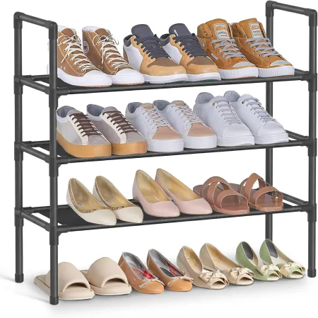 Songmics 3-Tier Slim Shoe Rack $8.97 at Amazon
