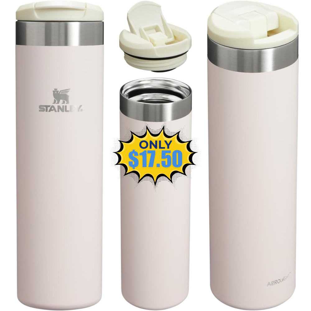 Stanley AeroLight Transit Bottle 20 oz Deal: Save 50% at DealsFinders.com