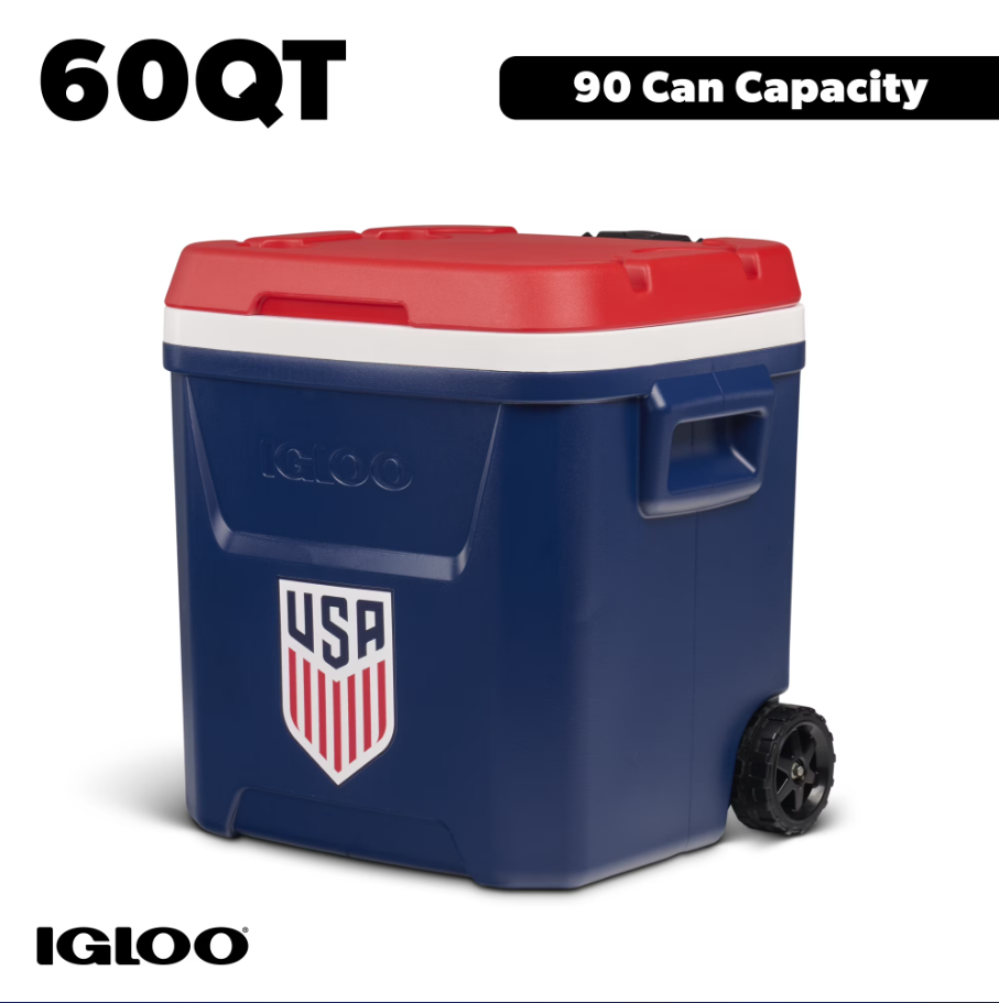 Igloo x USSF 60 QT Laguna Ice Chest Cooler Deal at Walmart