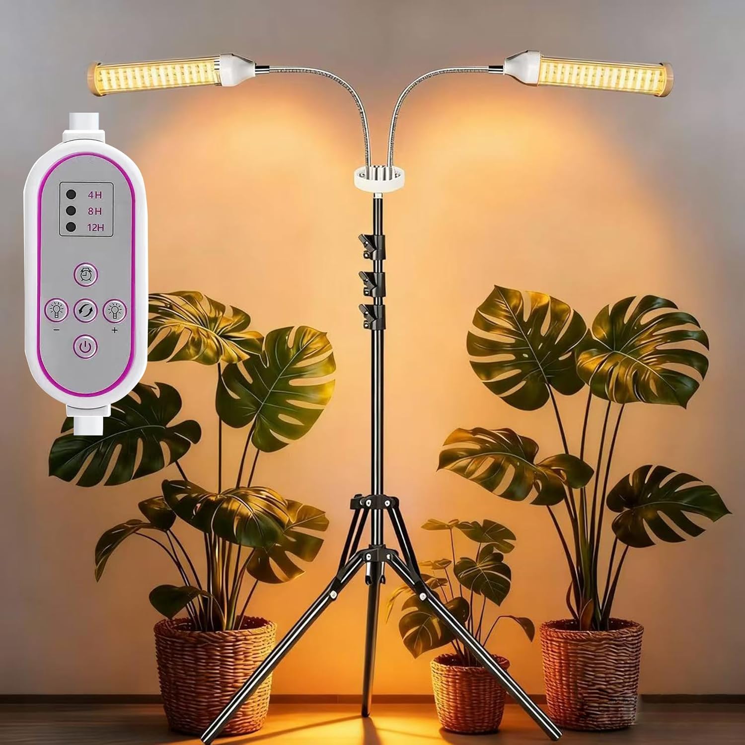 Secefeao LED Grow Lights for Indoor Plants Full Spectrum, LED Pla