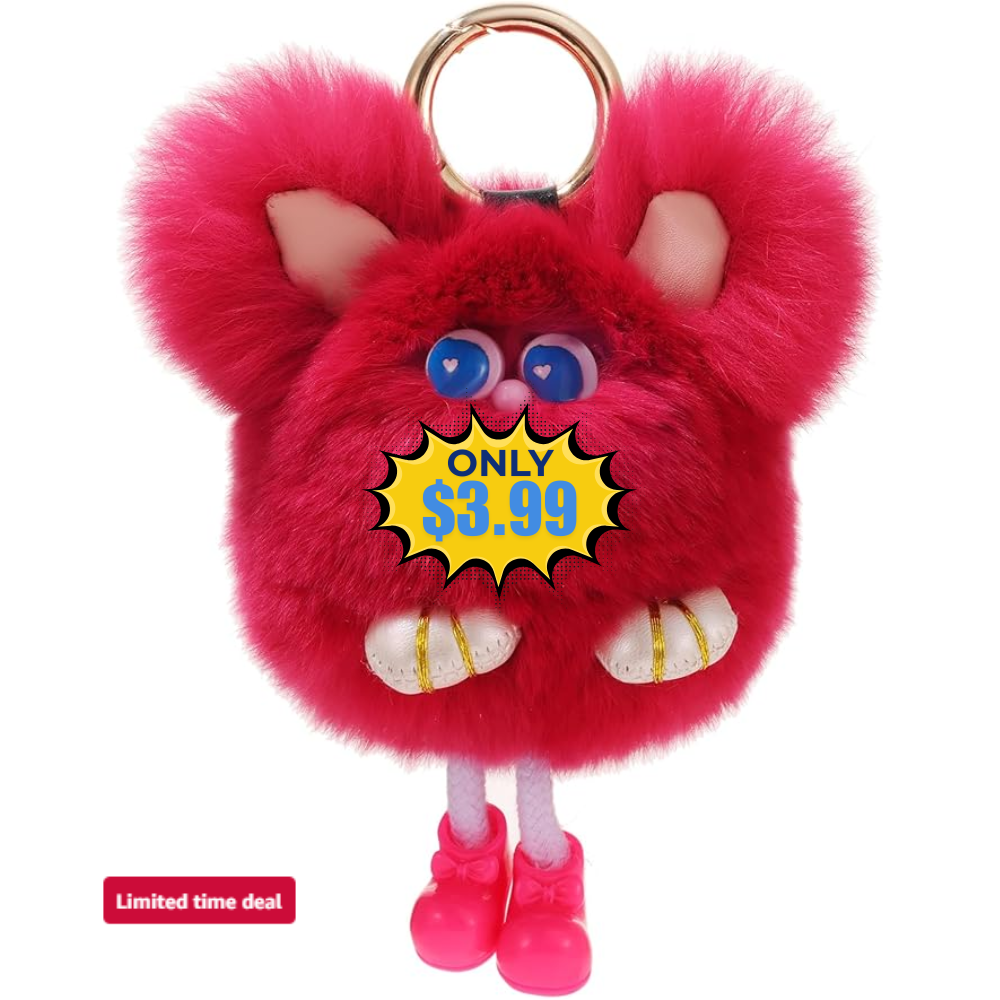 Plush Pig bunny Cat Keychain Bag Charms Sale: Save 50% at Keychain Bag Charms