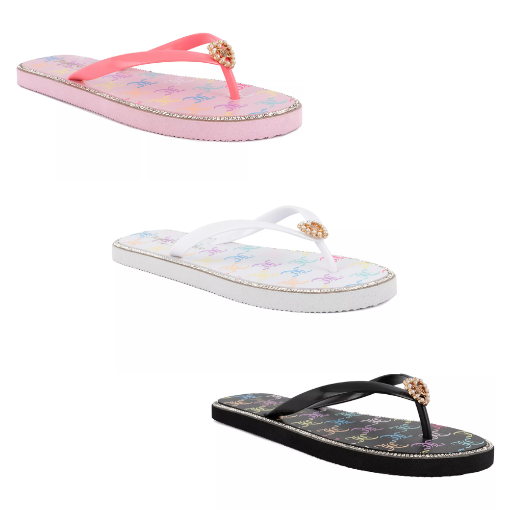 Juicy Couture Women’s Starlight Flip Flops Deal at Macy’s: Save $15.40