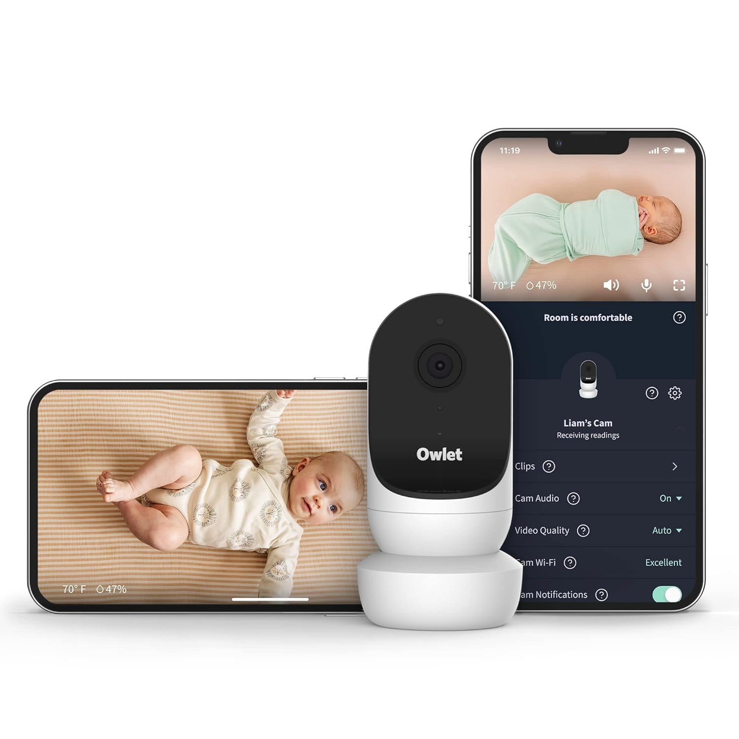 $64.xx Reg $129 Owlet Cam 2 Gen 2 Smart Baby Monitor HD Vide deal at Amazon