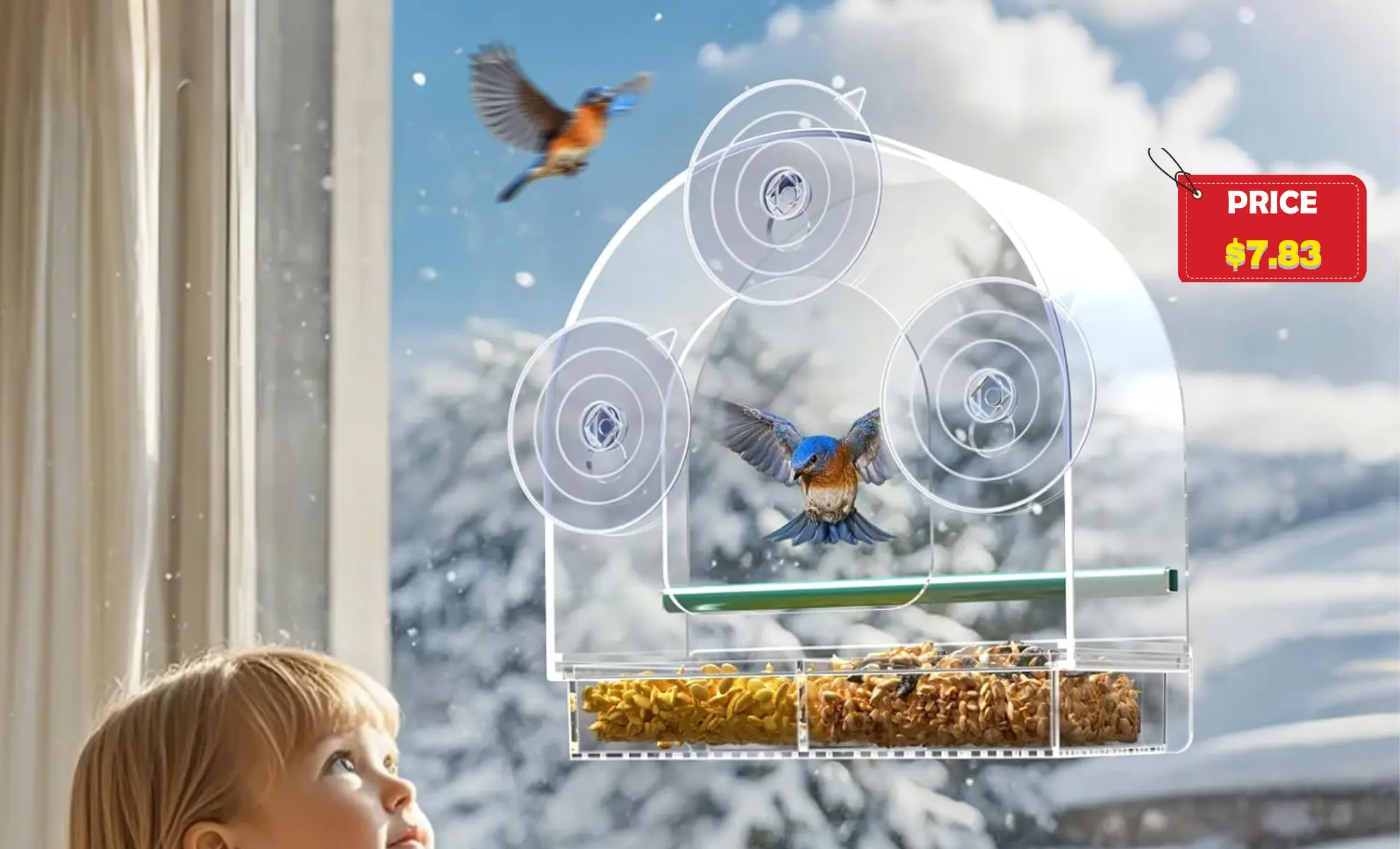 Window Bird Feeder Deal: Save 45%