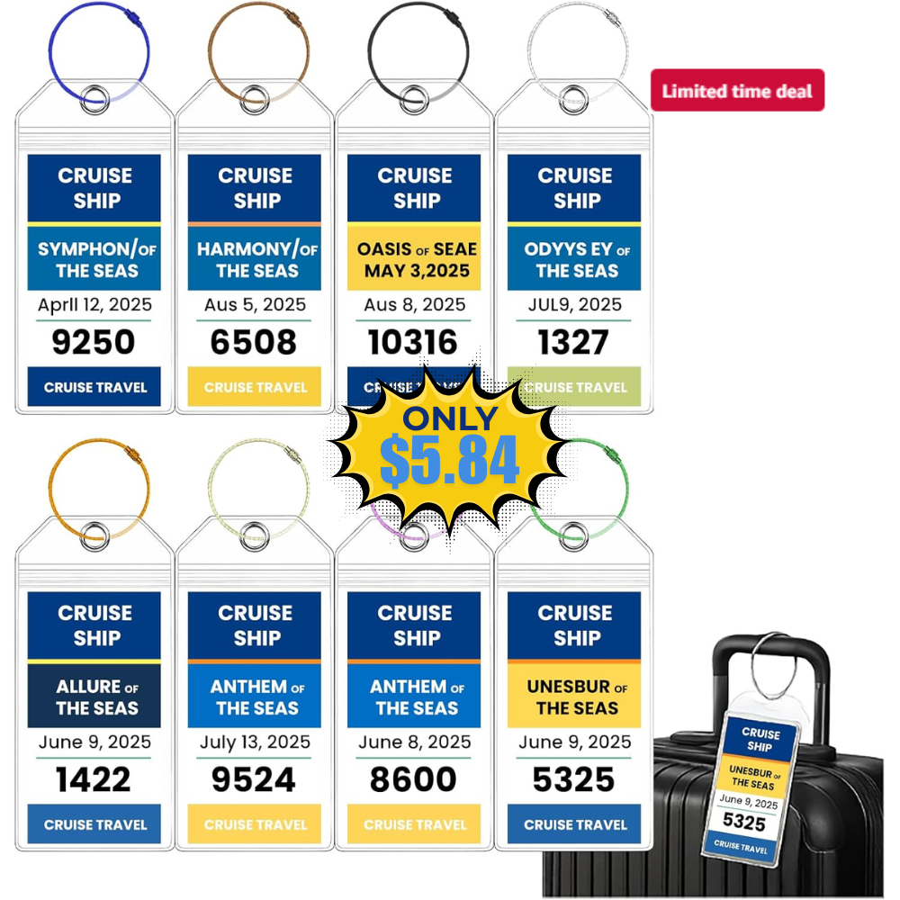 Cruise Luggage Tag Holder Deal: Save 50%