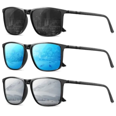 3-Pack YDAOWKN Polarized Sunglasses $7.99 at Amazon