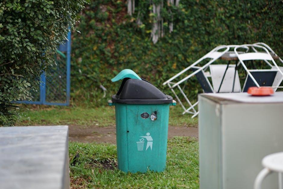 Motion Sensor Automatic Trash Can