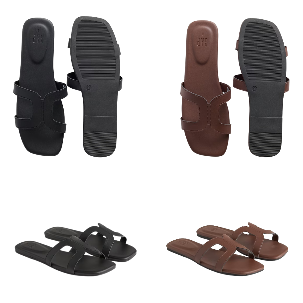 Vegan-Leather Flip Flops Deal at Gap Factory: Save $22.40