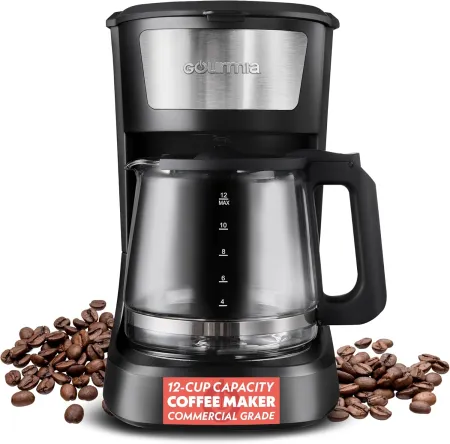 Gourmia 12-Cup One-Touch Coffee Maker deal at Amazon