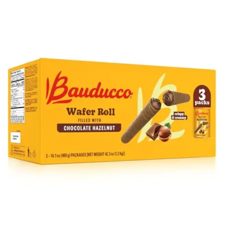 42.3oz Bauducco Wafer Rolls deal at Amazon