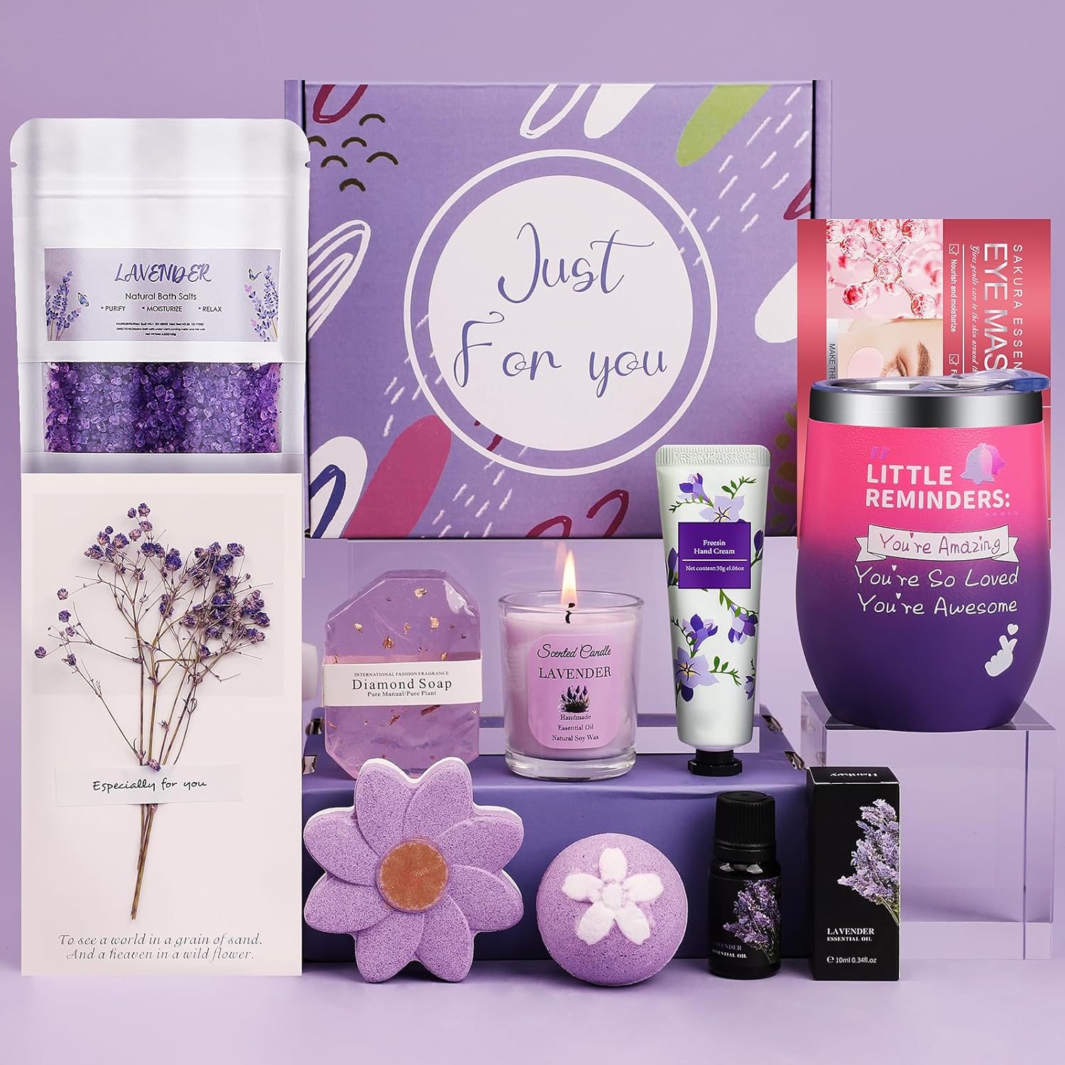 Birthday Gifts for Women, Spa Gifts Baskets for Women, Relax deal at Amazon