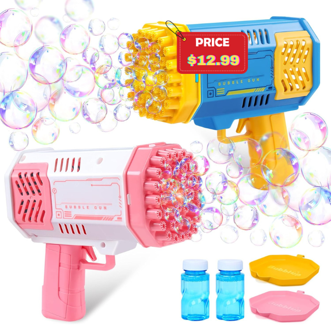 2 PCS Bubble Machine Deal: Save 35%