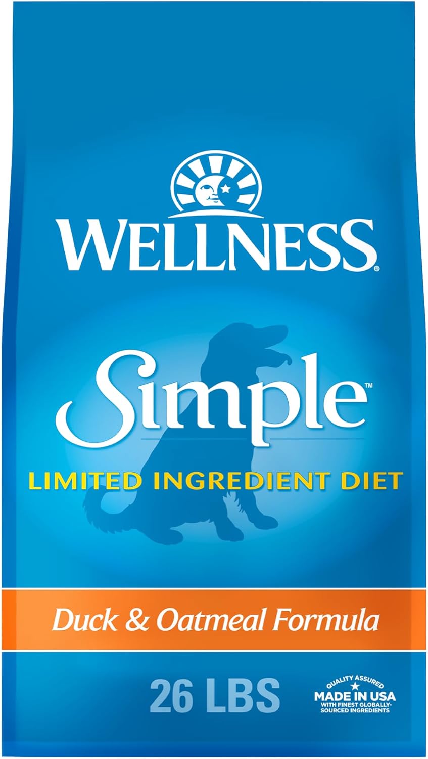 Wellness Simple Limited Ingredient Diet Adult Dry Dog Food, Whole