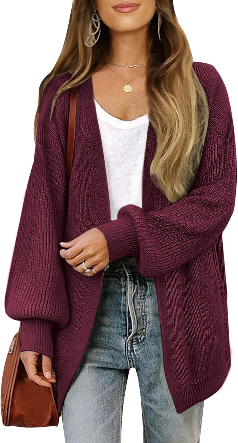 Libsorge Womens Long Cardigan Sweaters for Women Fall Winter Spri