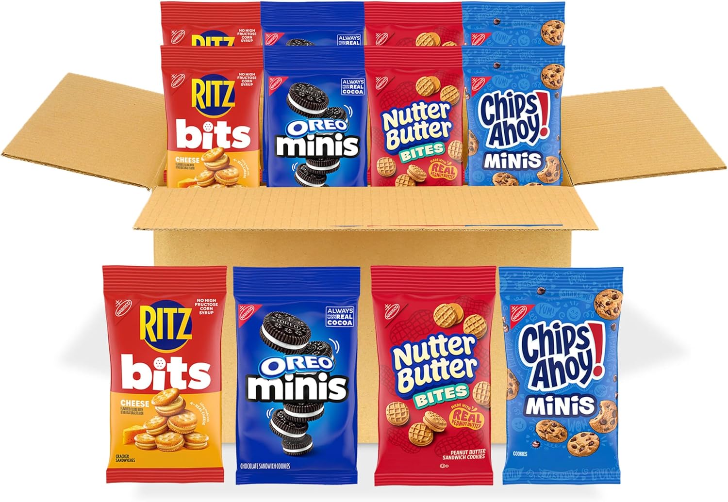 OREO Minis Cookies, CHIPS AHOY! Minis Cookies, Nutter Butter Bite