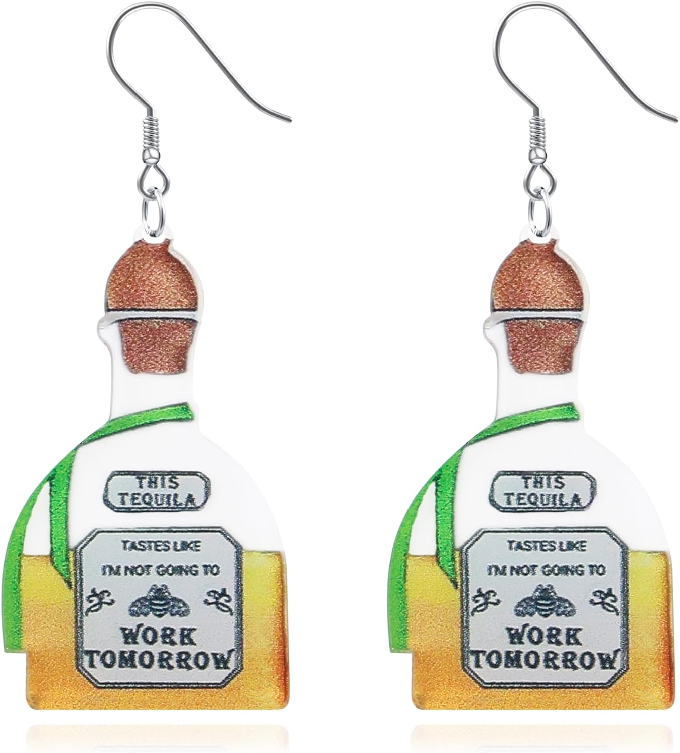 DAYANEY Margarita Earrings For Women As Cinco De Mayo Gift, Tequi