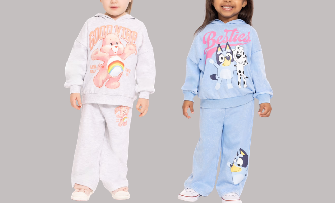 Toddler Character Hoodie & Sweatpants Set Deal at Walmart: Save $7.50