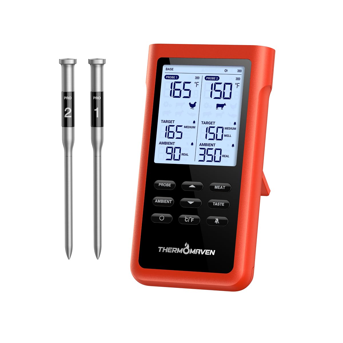 50% Off Wireless Smart Meat Thermometer on Amazon (Includes 2 Pro