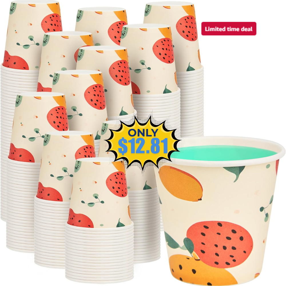 METAPRINT 600 Pack 3 oz Bathroom Cup Deal: Save 42%