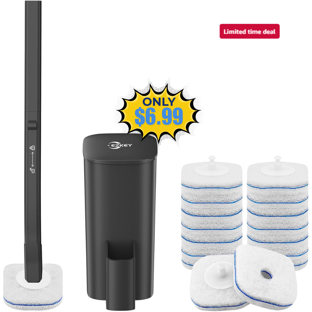 14 Refills Toilet Bowl Cleaner Wand: Save 50%