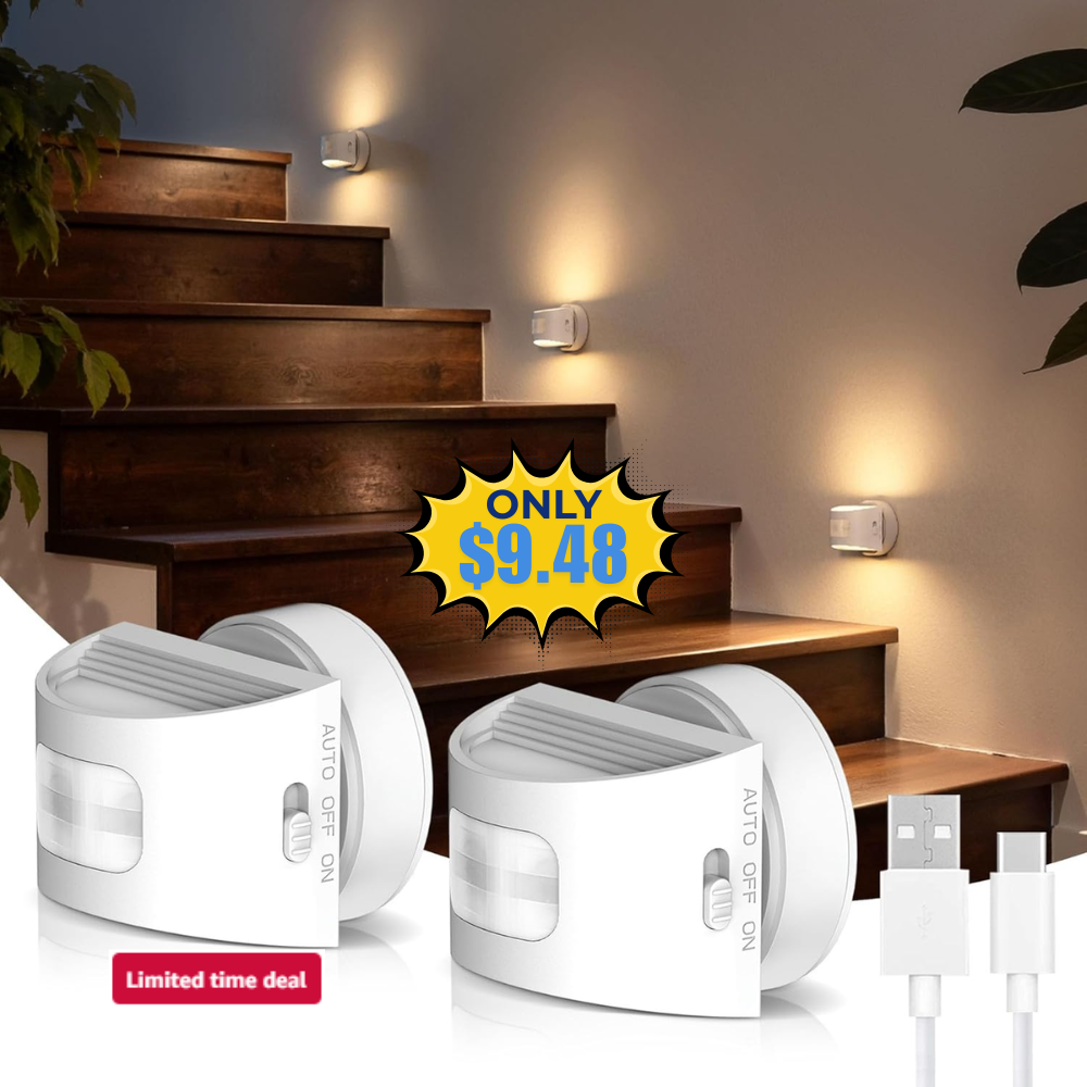 L LOHAS LED Motion Sensor Night Light Deal: Save 50%