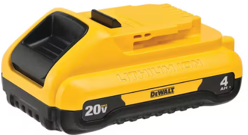 Home Depot Home Pick: DEWALT 20V MAX Lithium-Ion 4.0Ah Battery wi