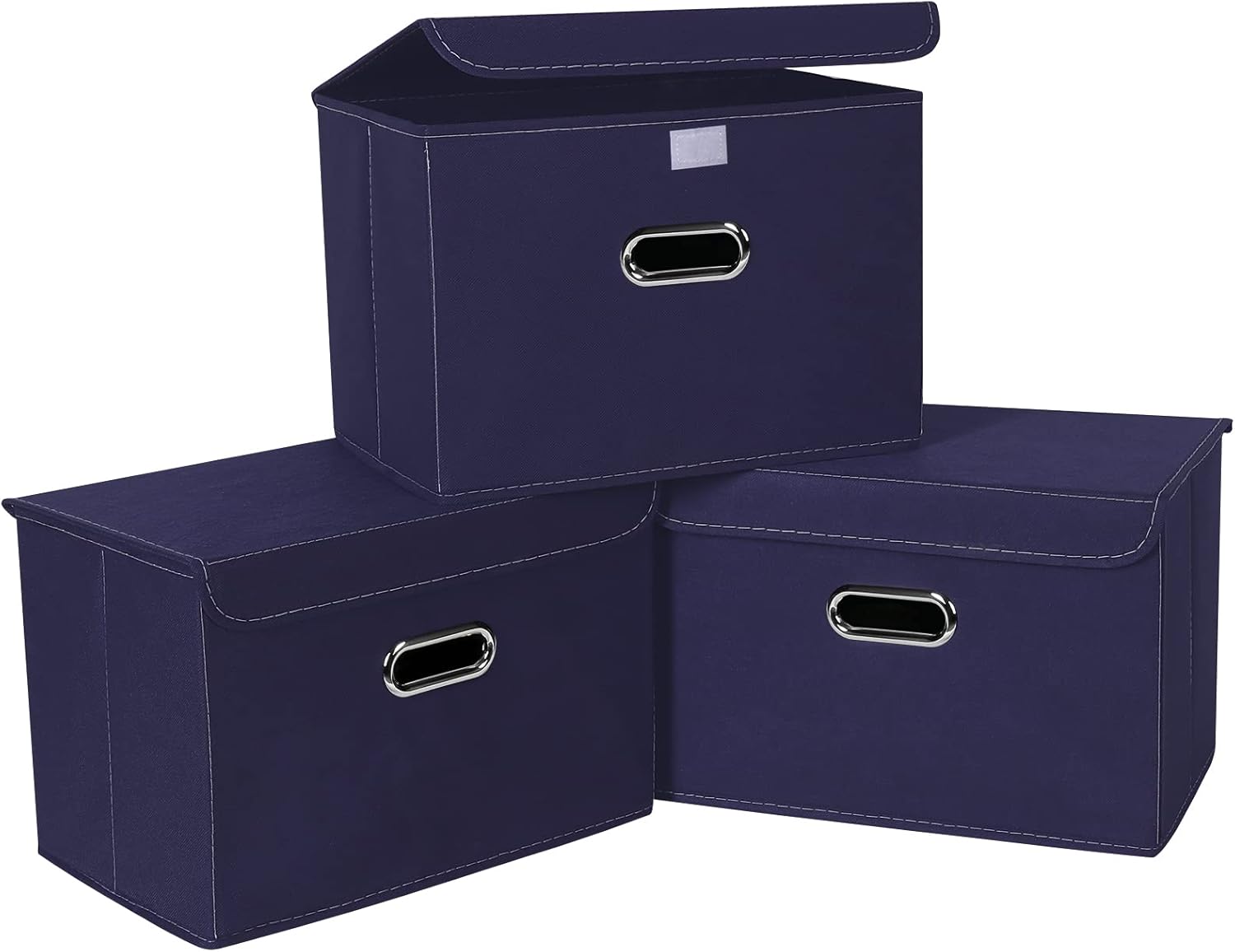 SEVENDOME Linen Fabric Foldable Collapsible Storage Cube Bin deal at Amazon