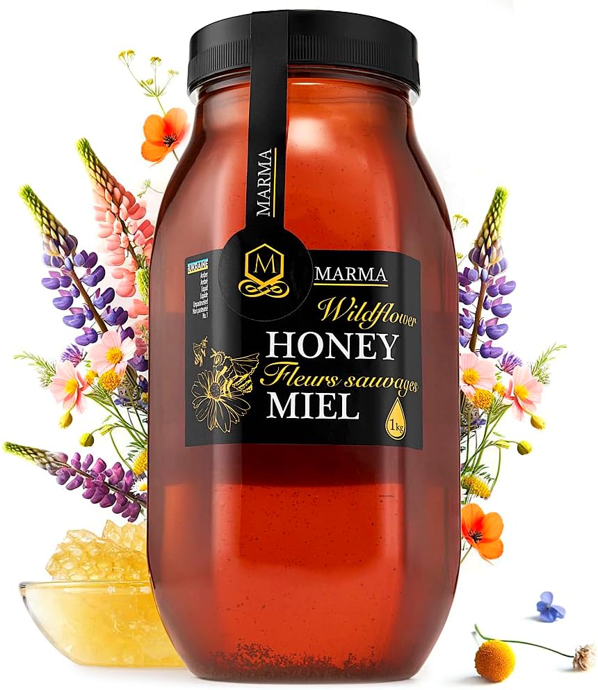 HONIGMA® Marma Wildflower Honey | Authentic Raw Honey from U deal at Amazon