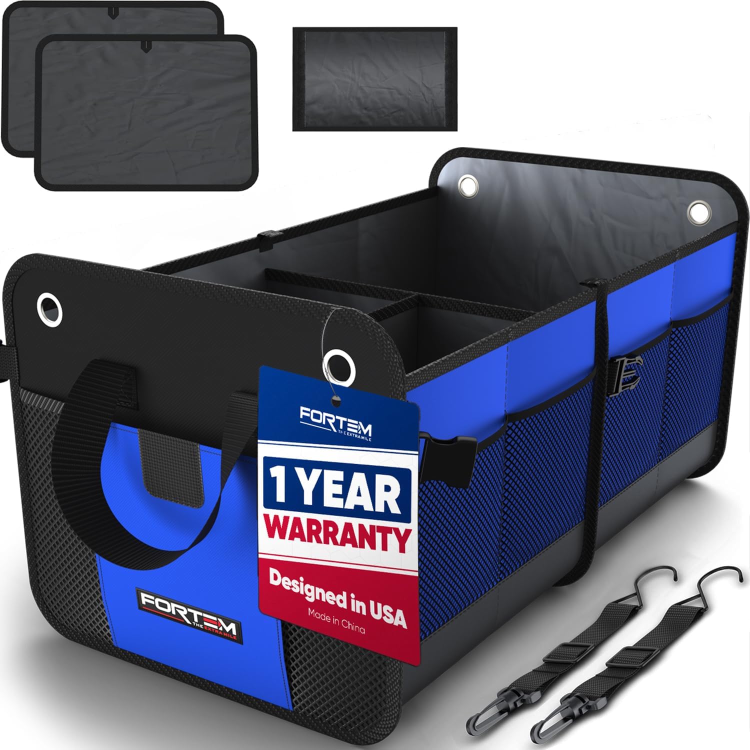 FORTEM Trunk Organizer For SUV Car Organizer and Storage, Multi-C