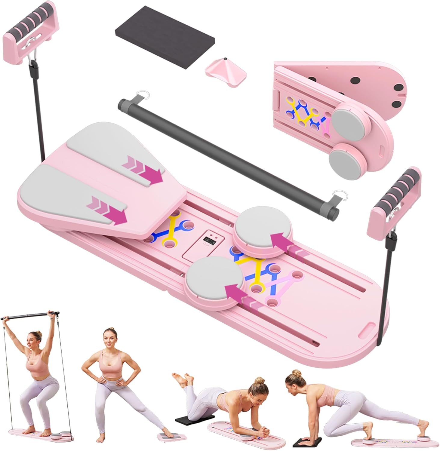 Pilates Reformer Foldable Fitness Board Only deal at Amazon