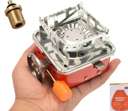 QUALIALL Camping Backpacking Stove $9.99 at Amazon