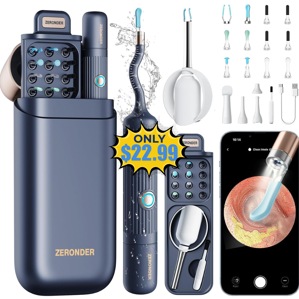 Ear Wax Removal Tool Camera Promo: Use SCH79WIR