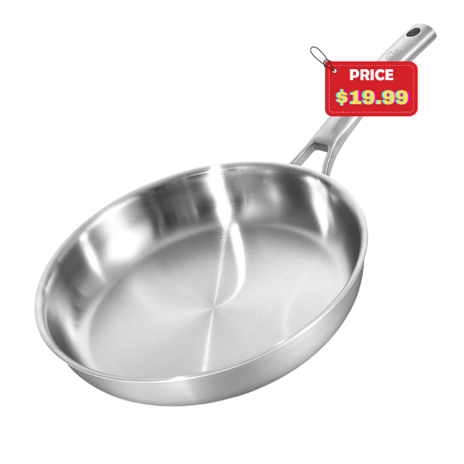 Chef’s Frying Pan 12 Inch Deal: Save 50%