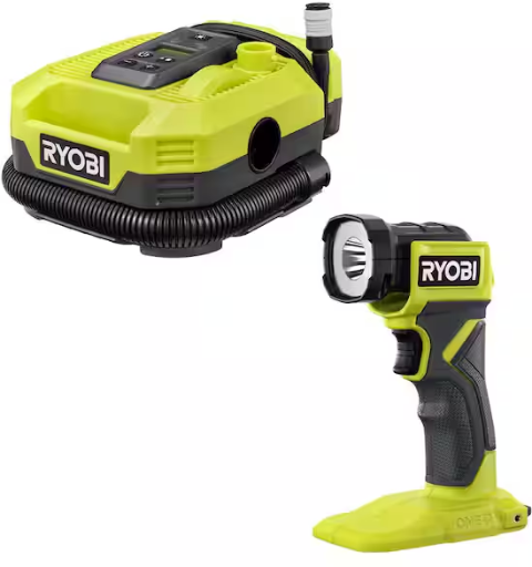 Home Depot Home Pick: Ryobi ONE+ 18V Cordless Dual Function Infla