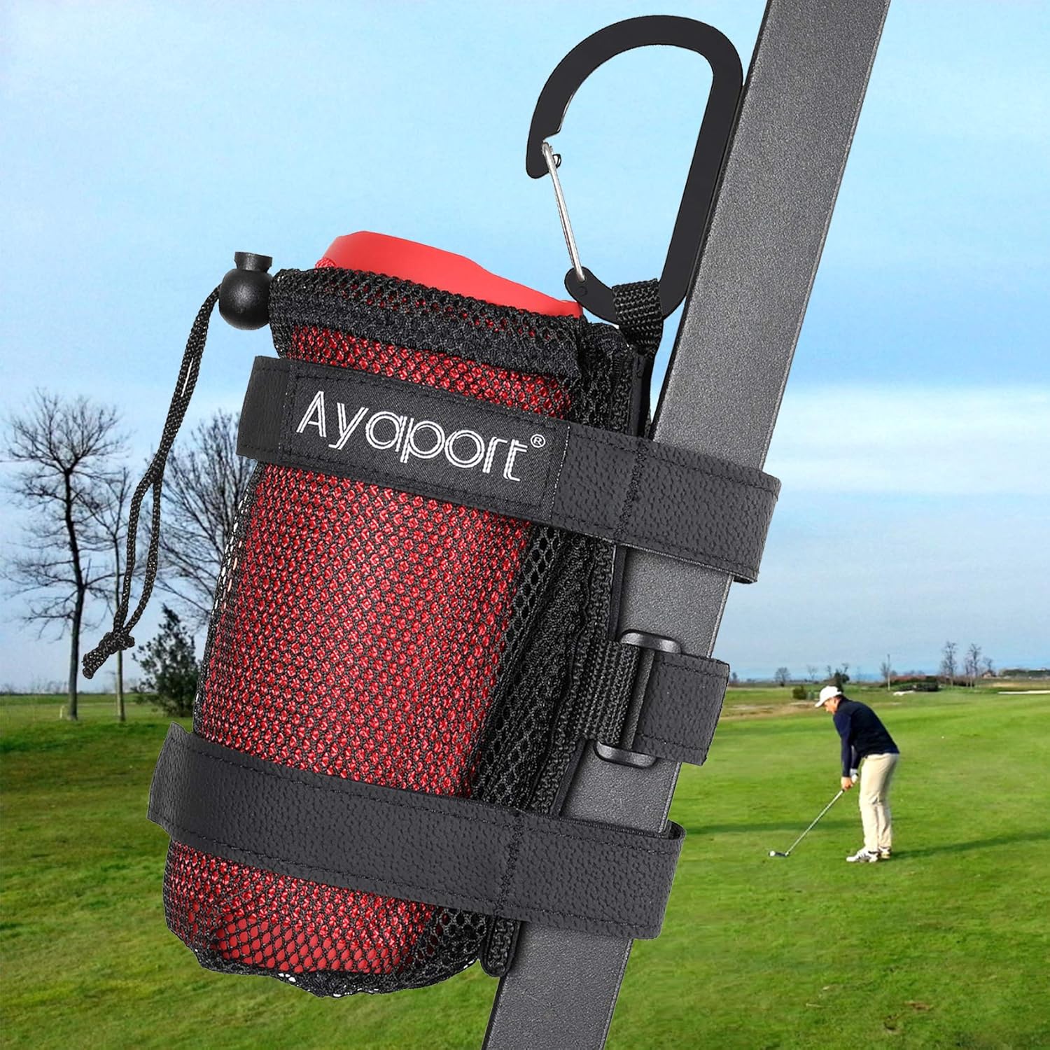 Ayaport Speaker Mount Holder Golf Cart Speaker Strap Fits Most Po