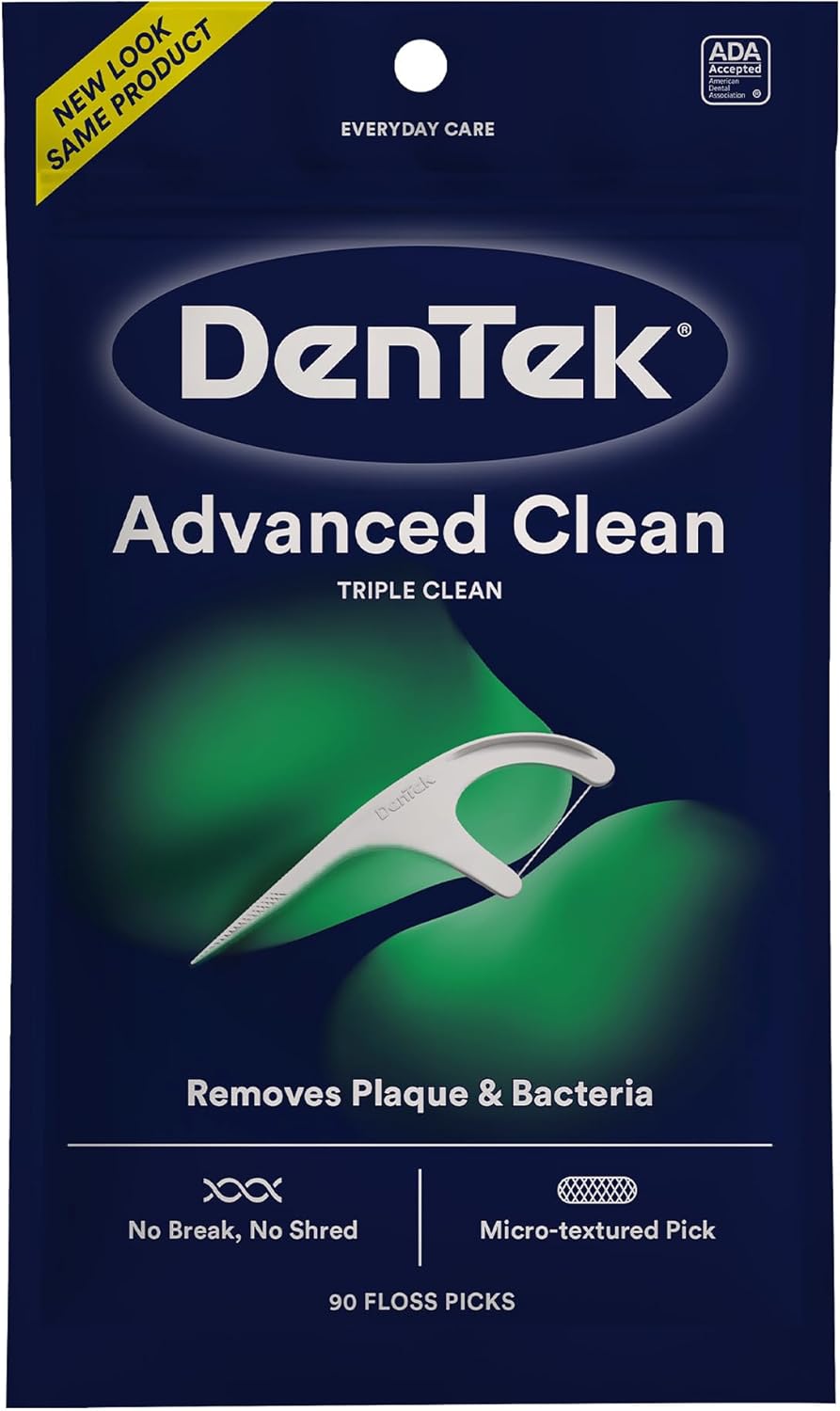 DenTek Advanced Clean Floss Picks with No Break & No Shred D deal at Amazon