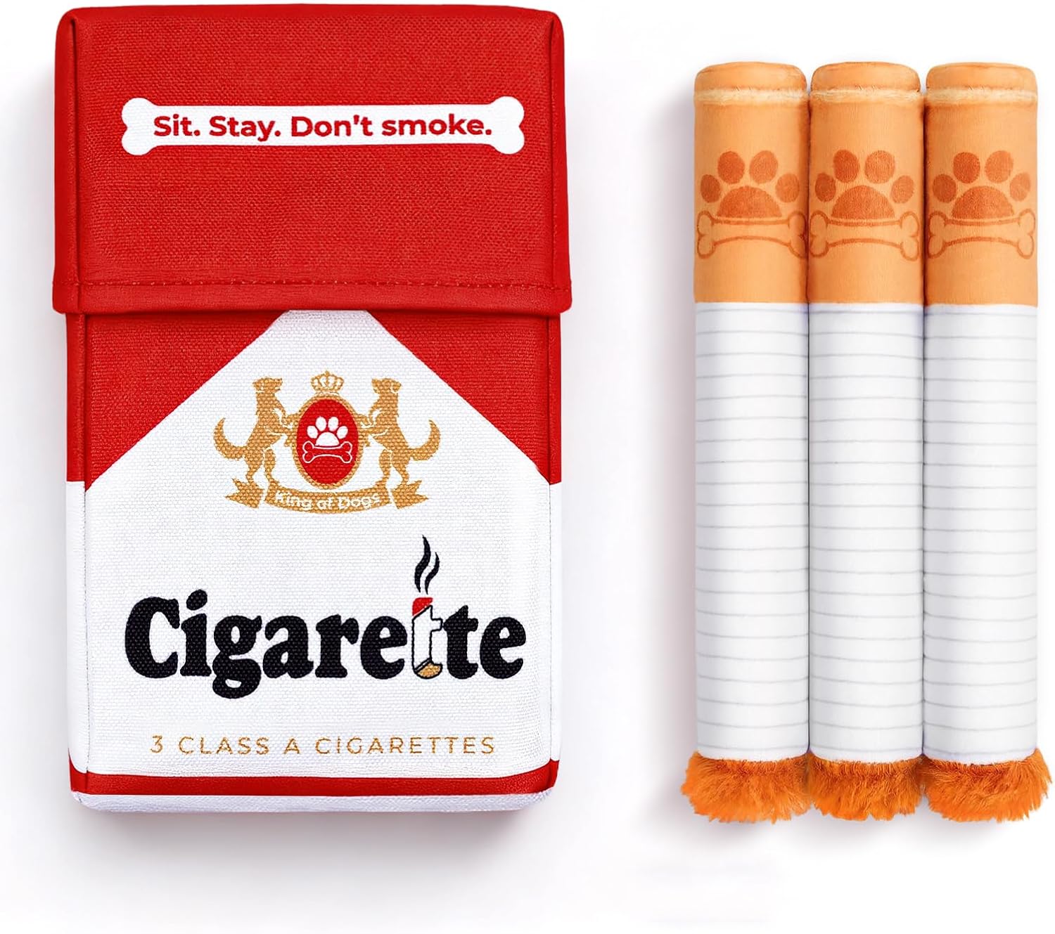 KEZKALS Funny Dog Toys, 3 Pack Squeaky Dog Toy, Interactive  deal at Amazon