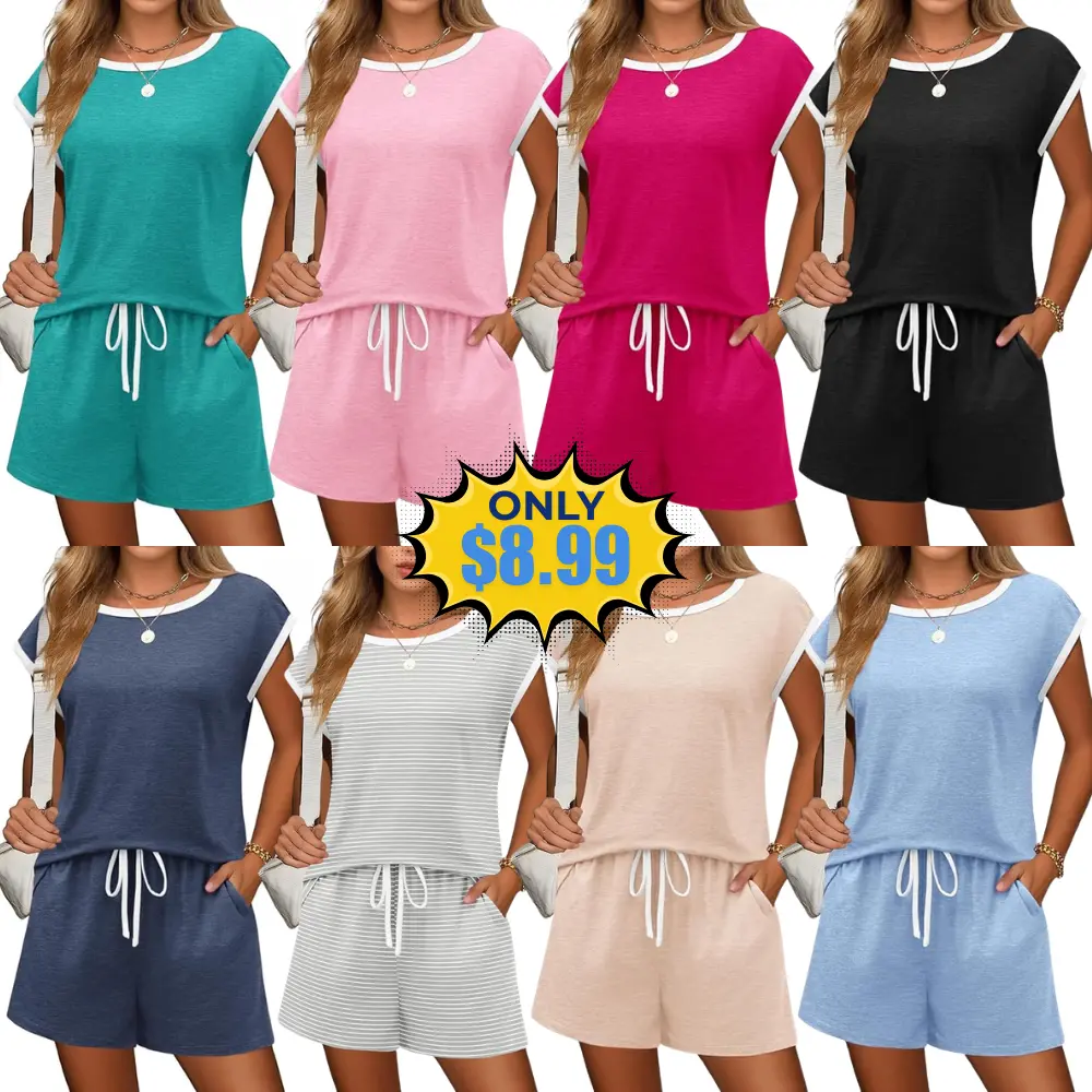 Ekouaer Womens Pajamas Set 2 Piece Deal: Save 32%