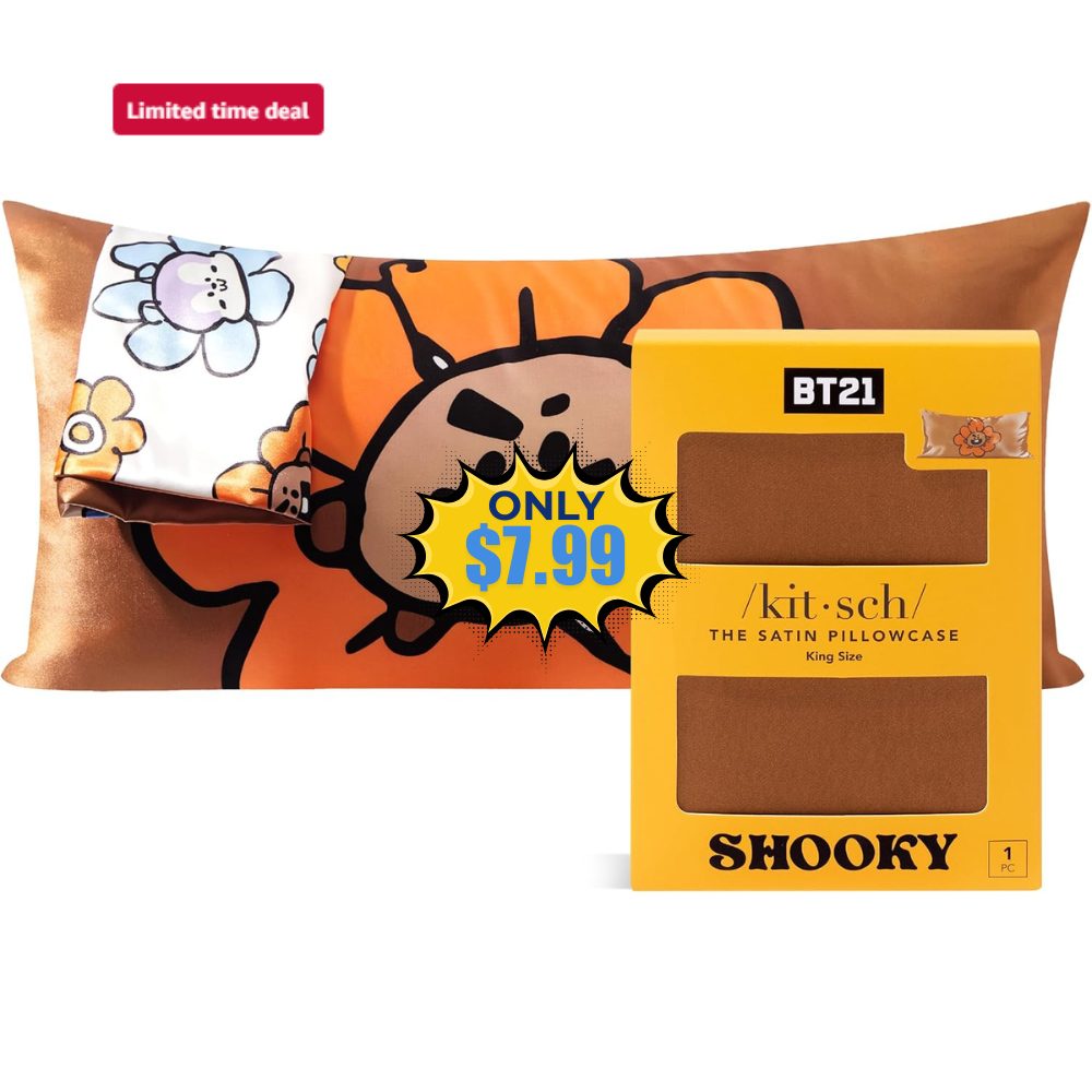 Kitsch x BT21 Satin Pillowcase Deal: Save 69%