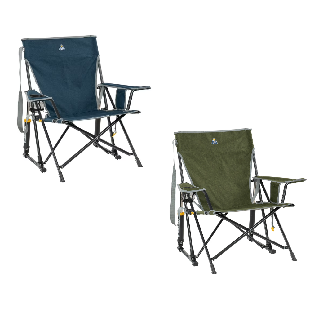 Kickback Rocker Foldable Rocking Camp Chair Deal at Walmart: Save $15
