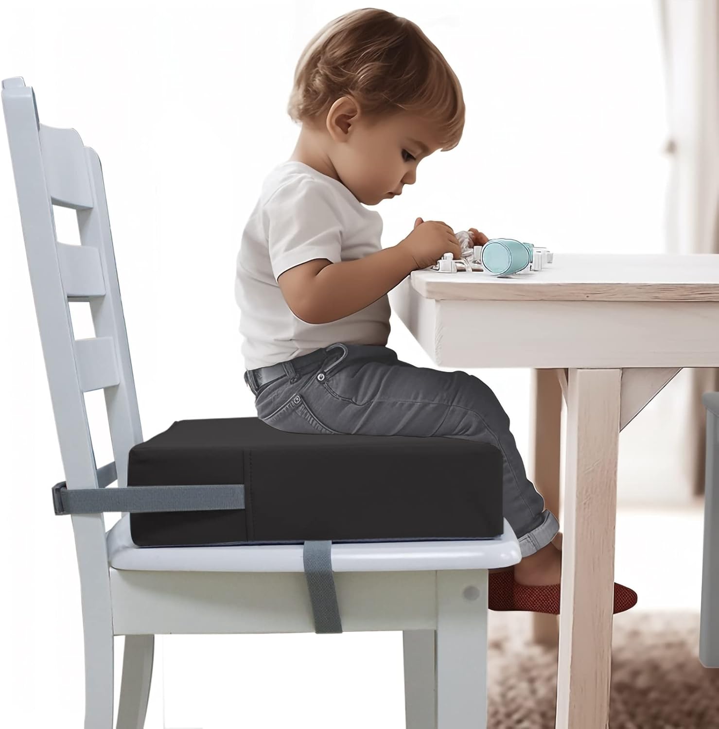 Eiury Toddler Booster Seat Dining Table Kitchen Chair, Water deal at Amazon