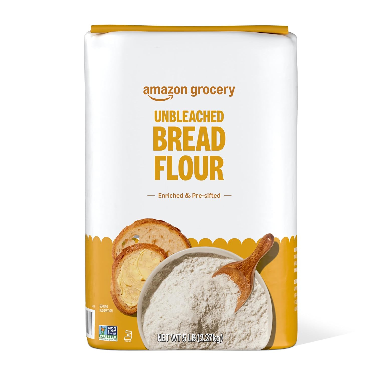 Amazon Grocery Enriched Bread Flour Deal at Amazon: $2.82