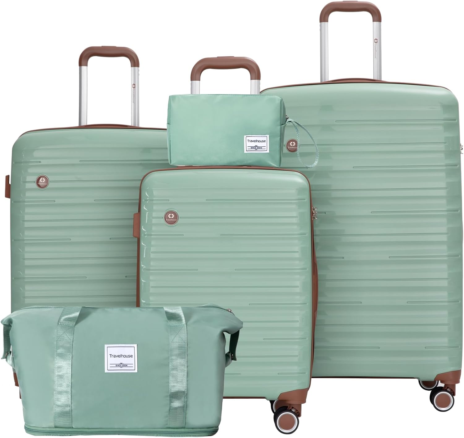 Walmart Daily Pick: Travelhouse 5-Piece Hardside Spinner Luggage