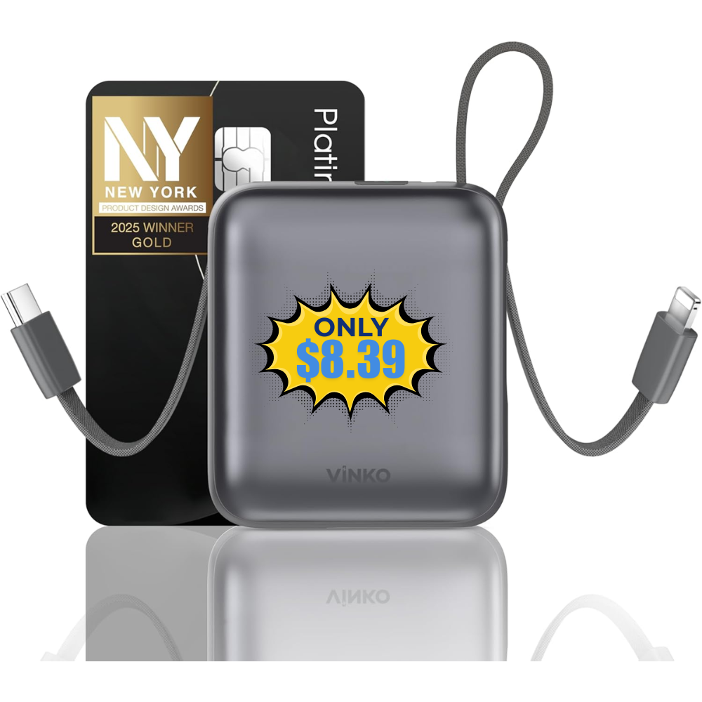 22.5W Fast Charging Mini Power Bank Deal: Save 26%