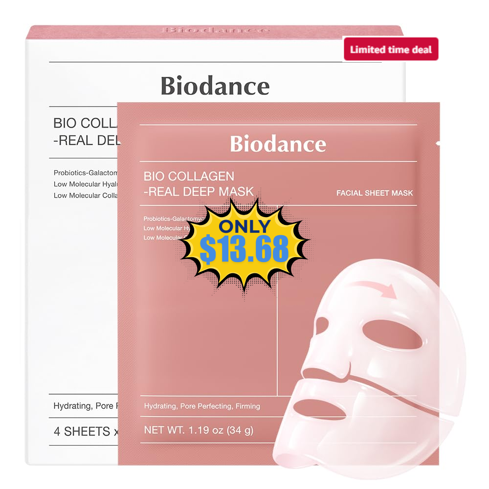BIODANCE Bio-Collagen Real Deep Mask Deal: Save 20%