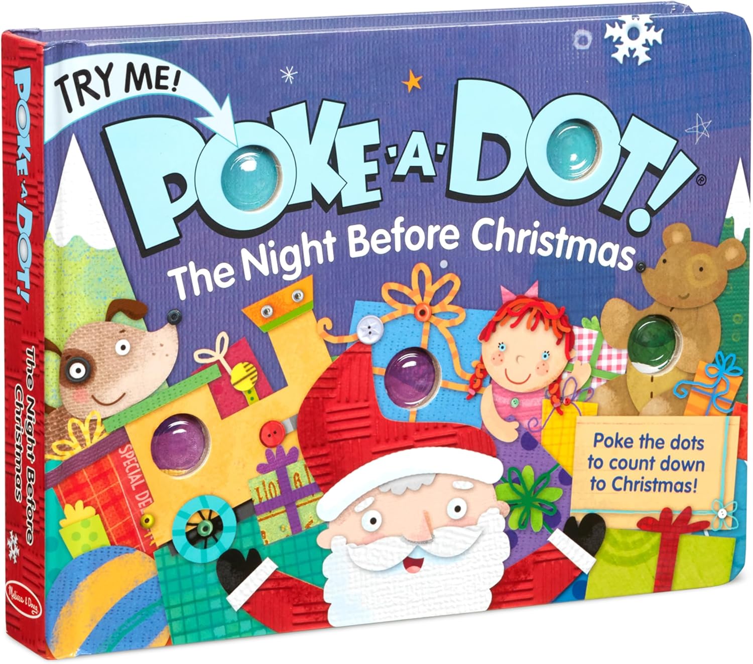 Melissa & Doug Poke-a-Dot! The Night Before Christmas Board Book just $6.33 at Amazon