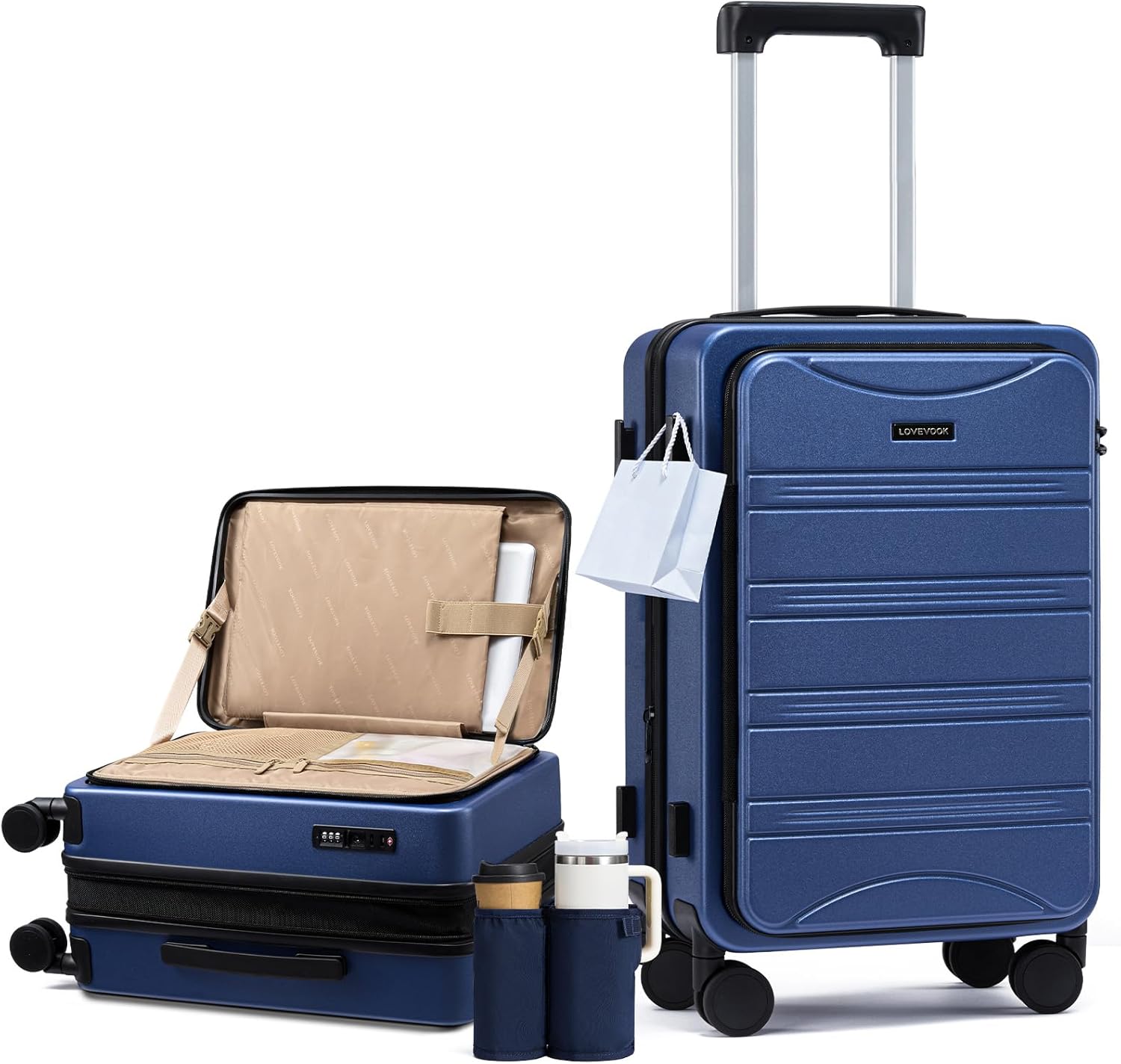 LOVEVOOK Carry On Luggage Deal at Amazon: Save $32.99