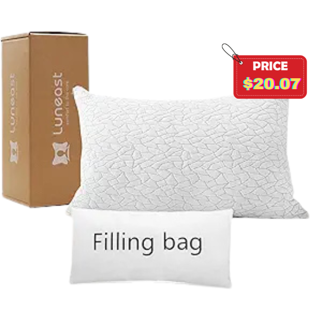 Memory Foam Pillows Deal: Save 50%