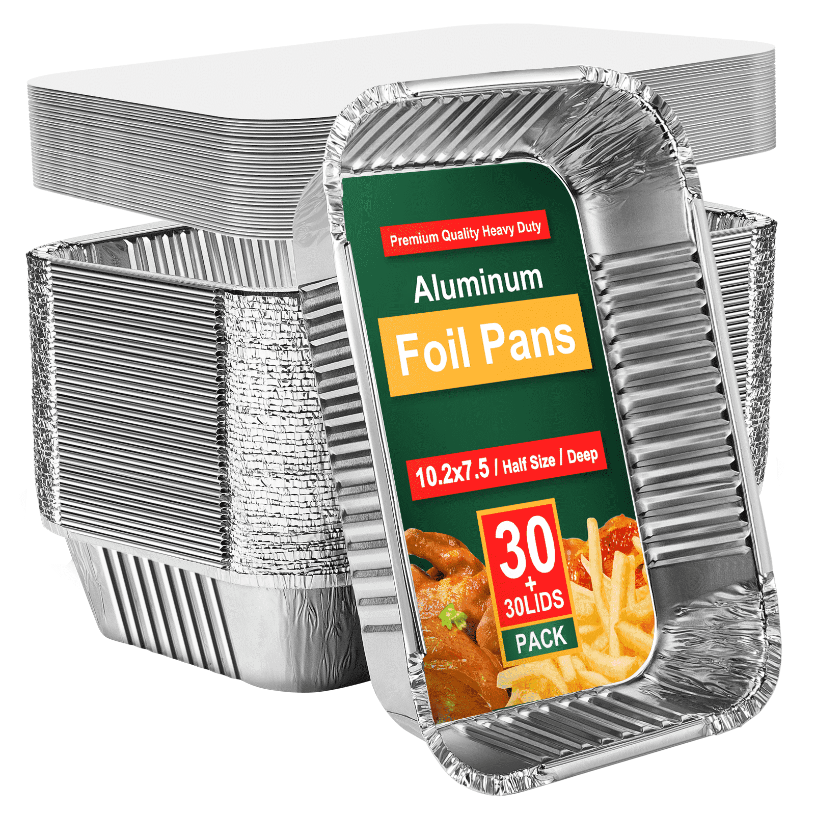 Aluminum Pans Disposable Foil 30 Pack – Only $21.98 at Walmart