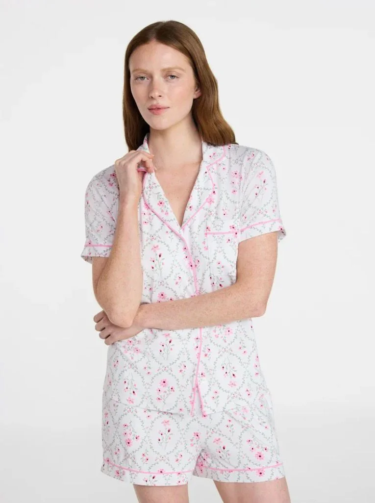 Joyspun Women’s Dreamy Soft Bridal Pajama Set Only